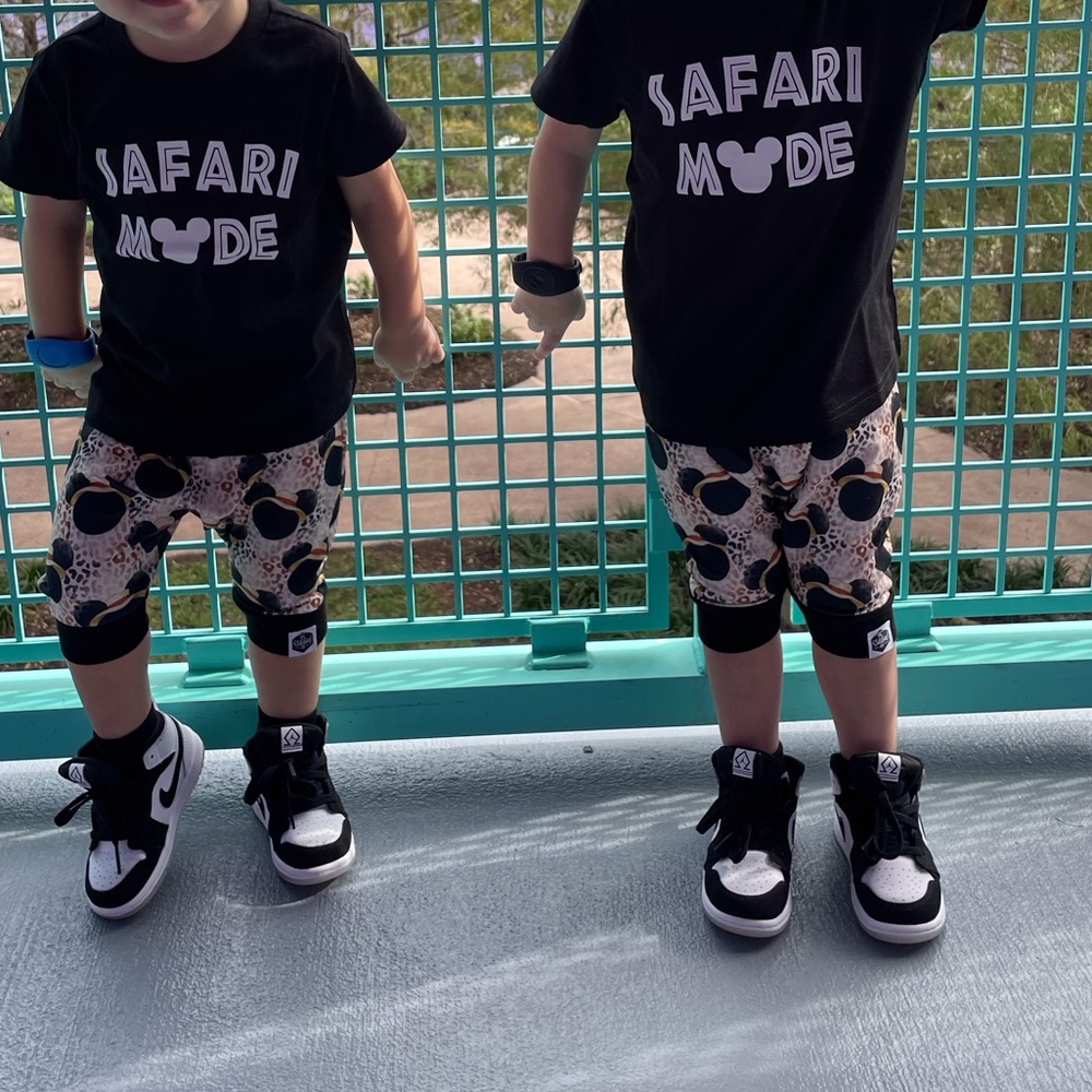 Stitched co safari Mickey toddler midi set